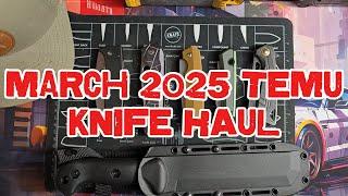 My MASSIVE March 2025 Temu Knife Collection REVEALED!