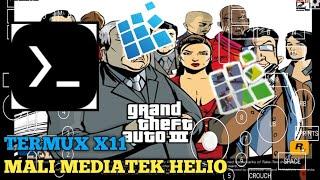 GTA lll - Termux-X11 Exagear Wine 4.0 Virgl | Mali Mediatek Helio | PC Emulator