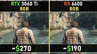 RTX 3060 Ti vs RX 6600 in 2024 | Performance Comparison in 10 Latest AAA Games