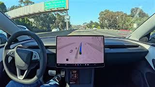 Raw 1x: Tesla FSD 12.4.3: SFO to San Francisco Completely Hands Free