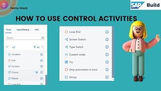 How to use control activities | SAP Automation | 2024