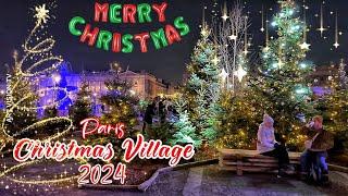 [Paris Live] 2024 Best Christmas Village in Paris walk Live Streaming 13/Decmber/2024