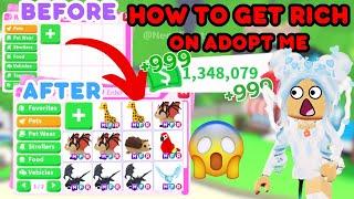 The BEST Ways To Get RICH in ADOPT ME 2024 *WORKING* 