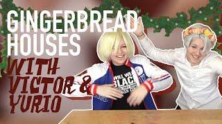 Victor and Yurio try to make Gingerbread Houses (COME TO OUR YURI!!! ON ICE MEET UP)