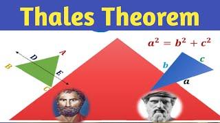 Thales theorem class 10/Thales theorem proof/Thales pramey