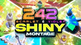 242 SHINY MONTAGE! Pokemon Scarlet and Violet Epic Shiny Reactions and Funny Moments!