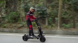 T116 Plus Electric Scooter Review - Dual 4000W Motor, 85km/h! Crazy Fast!