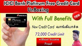 Icici Bank Platinum Credit Card Unboxing Benifits ¦Icici Bank Platinum Credit Card Benefits Charges