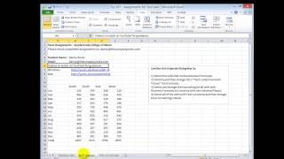 Working with Worksheets in Excel