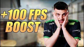 +100 FPS BOOST ON CS:GO