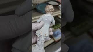 Antique? German Gebruber Heubach Porcelain figurine @Salvation Army Brockton MA #porcelain #antique