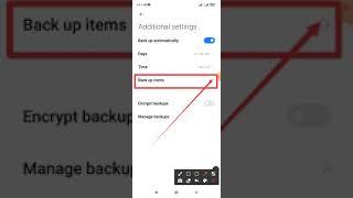 Clock App data not enable automatically backup mode | Redmi Note 10 and Xiaomi