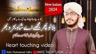 world best naat sharif/Bulalo Phir Mujhe Aye Shah e Behrobar/urdu lyrics/Hafiz Talha#naat #islam