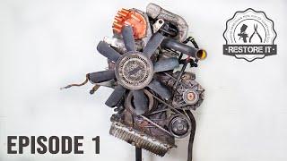 BMW E30 M40B16 Engine Restoration - Rebuild Time-Lapse | Part 1