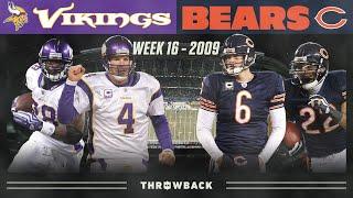 Cold & Windy Classic MNF Matchup! (Vikings vs. Bears 2009, Week 16)