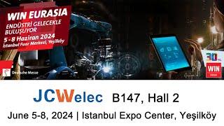 WIN EURASIA 2024 | JCWelec,  Hall 2, B147