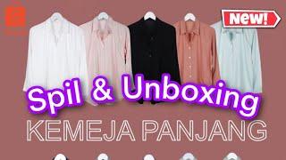 Shopee haul Kemeja Oversize Korea | Murah Berkualitas