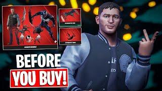 *NEW* EDDIE BROCK "Venom Bundle" Gameplay + Combos! Before You Buy (Fortnite Battle Royale)