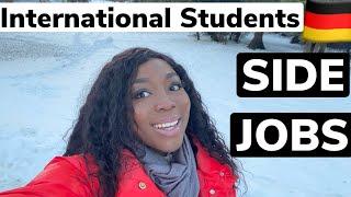SIDE JOBS FOR FOREIGN STUDENTS IN GERMANY || The Phoebe Way