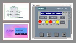 How to create and use Function Block in Siemens TIA Portal | Siemens PLC | Alarm Control Block | HMI