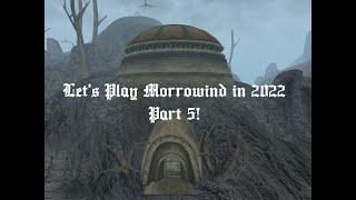 Let's Play Morrowind in 2022, Part 5 - A Journey for Ranis!