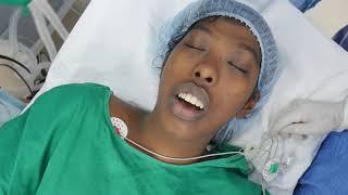 Intubation Procedure for a Girl Facemakeover Technique