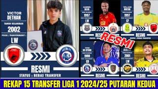 BERITA 15 TRANSFER -RESMI- LIGA 1 PUTARAN KEDUA | AREMA - PERSIJA | PERSIJA HARI INI