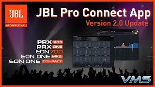 JBL Pro Connect App | Version 2.0 Update