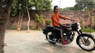 Bullet lover old style bullet video || yuvi goraya || goraya farm