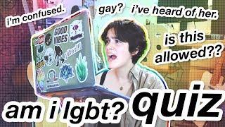 testing my sexuality via internet quiz