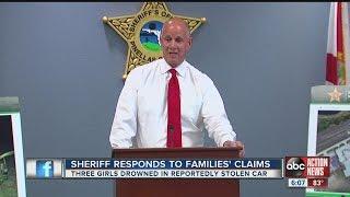 Pinellas county sheriff responds to criticism of St. Pete pond crash investigation