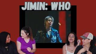 지민 (Jimin) 'Who' Official MV | REACTION!!!