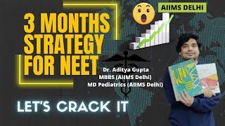 Let’s Crack NEET in 3months- Study strategy for the last 3months before NEET! #neetug #neet #aiims