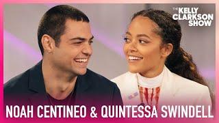 Noah Centineo & Quintessa Swindell Talk On And Off-Screen 'Black Adam' Chemistry