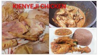 The Easy Way To Cook Local Chicken //How To cook Kienyeji Chicken stew & Brown ugali #chicken