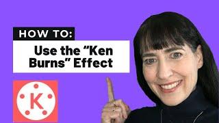 How to Use the Ken Burns Effect in Kinemaster/English Tutorial