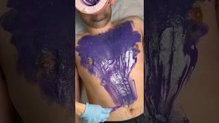 Crazy Chest Wax  #waxingathome #hairremoval #wax #waxkit #hardwax #chestwax