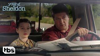 Young Sheldon: Sheldon Strategizes Football (Season 1 Episode 5 Clip) | TBS