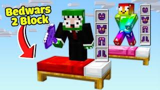 MINECRAFT BEDWARS, ĐẠI CHIẾN 2 BLOCK CÙNG T GAMING *TROLL NOOB TEAM BẰNG KIẾM SHULKER SIÊU VIP