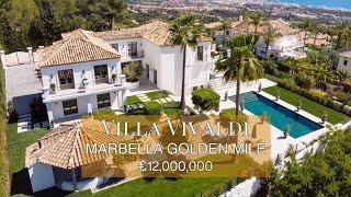 Luxury Living in Marbella: Tour Villa Vivaldi in Sierra Blanca, Golden Mile