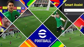 eFootball 4.00 | FIRST LOOK - Smart Assist! Improved Graphics! Enhanced AI! Finesse Dribbling! 60FPS