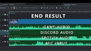 How to separate game and discord audio in OBS Studio [without Voicemeeter]