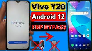 Vivo Y20 Android 12 FRP BYPASS |Vivo Y20 Y20G,Y20i,Y20S, Y20A Google Account Unlock Without Pc 2023