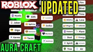 [UPDATED] AURA CRAFT - ALL AURAS (FREE, NO ROBUX USE) - Roblox