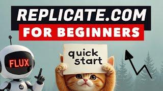 Replicate.com EASY AI Setup for Beginners  (updated)