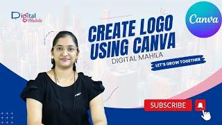 Create 'LOGO' Design Using CANVA  || in Telugu Tutorial || Saranya Yadavilli ||