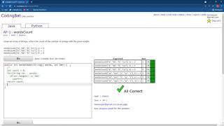 CodingBat Walkthrough: AP-1