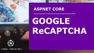 ASPNET CORE | GOOGLE CAPTCHA