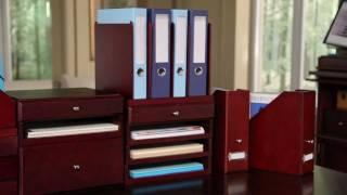 Bindertek Wood Options Desktop Organizers