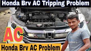 Honda Brv AC Problem|Honda Brv Cooling coil service|Honda Brv evaporator core replacement